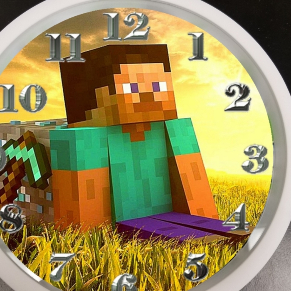 Minecraft jessy led clock